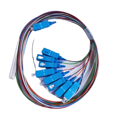 Telecommunication 1x2 4 8 16 C G657A1 0.9mm SCUPC mini type Fiber Optic PLC Splitter